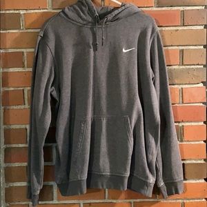 Gray Nike hoodie
